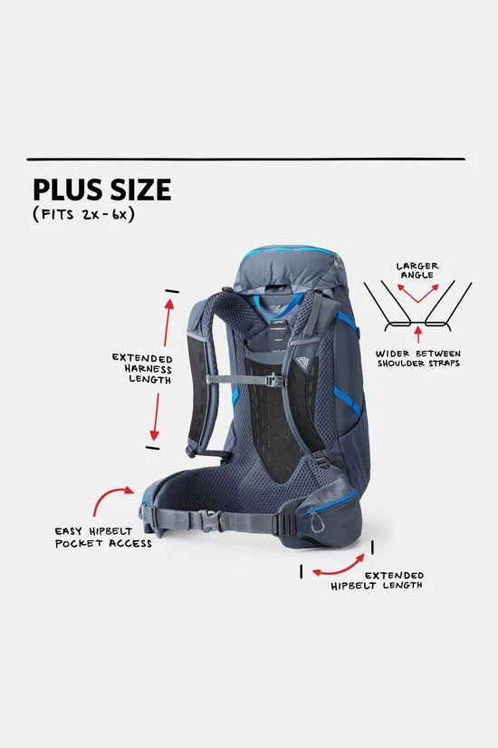 Gregory Amber 44 Plus Size Backpack Dames 4 Gregory Amber 44 Plus Size Backpack Dames - Afbeelding 4