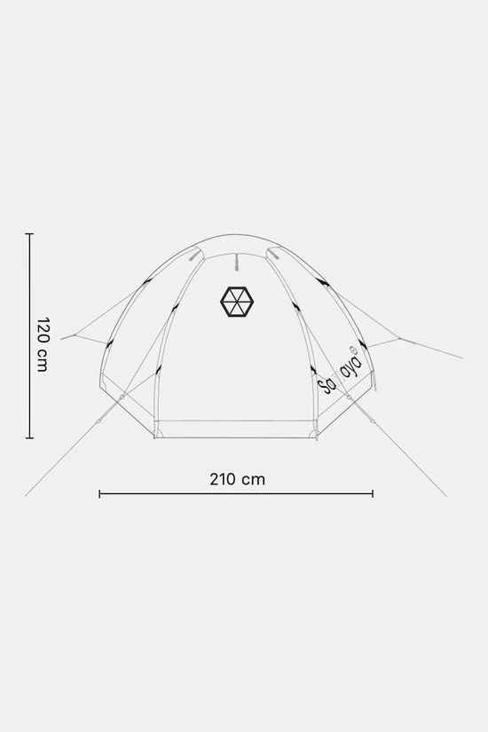 Samaya 2.5 Pink Alpine Tent 6 Samaya 2.5 Pink Alpine Tent - Afbeelding 6