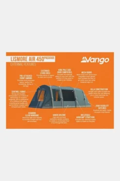 Vango Lismore Air 450 Package Tent -Winkel Voor Buitensportartikelen g5fd3y0020 5050 03 nl