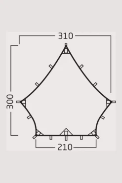 Nordisk Voss Diamond SI Tarp -Winkel Voor Buitensportartikelen g5fg390037 5050 12 nl