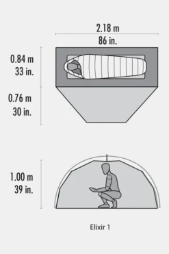 MSR Elixir 1-Persoons Tent -Winkel Voor Buitensportartikelen maaac80019 5050 05 nl