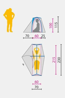 Jack Wolfskin Exolight 1P Hybride Tent -Winkel Voor Buitensportartikelen maaac90002 4041 02 nl