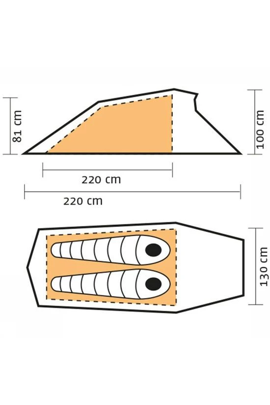 Hilleberg Nallo 2-Persoons Tunneltent 2 Hilleberg Nallo 2-Persoons Tunneltent - Afbeelding 2