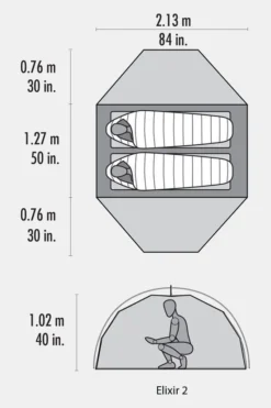 MSR Elixir 2-Persoonstent -Winkel Voor Buitensportartikelen maabc42008 5050 13 nl