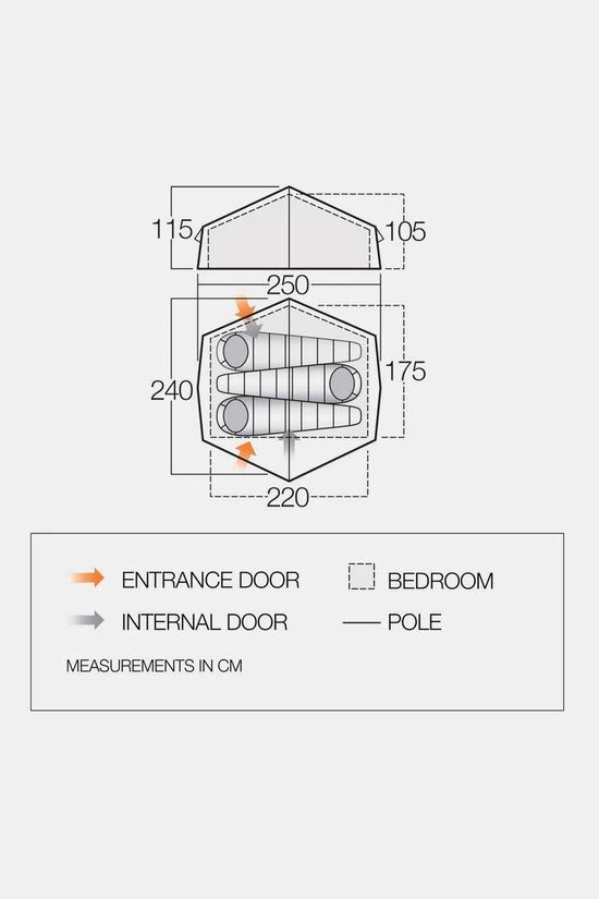Vango Nevis 300 2 Vango Nevis 300 - Afbeelding 2