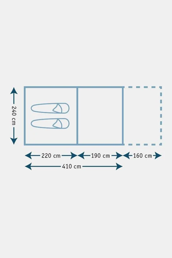 Opera Blueline Familietent 14 Opera Blueline Familietent - Afbeelding 14